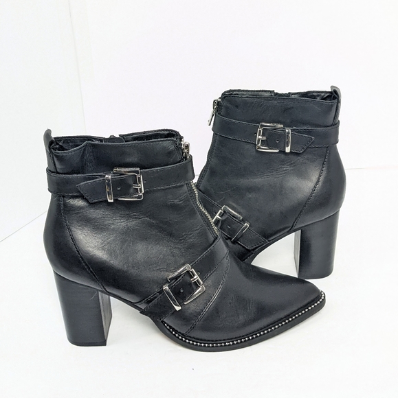 NWOT Steve Madden leather halle boots - Picture 14 of 16